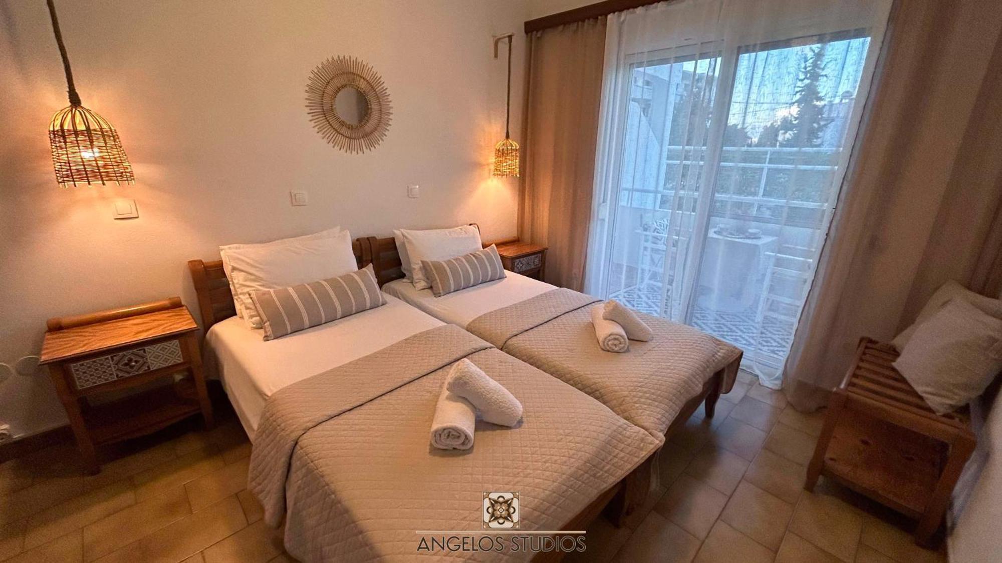 Angelos Studios 1-2 In Faliraki Rhodes-Ground Floor ภายนอก รูปภาพ