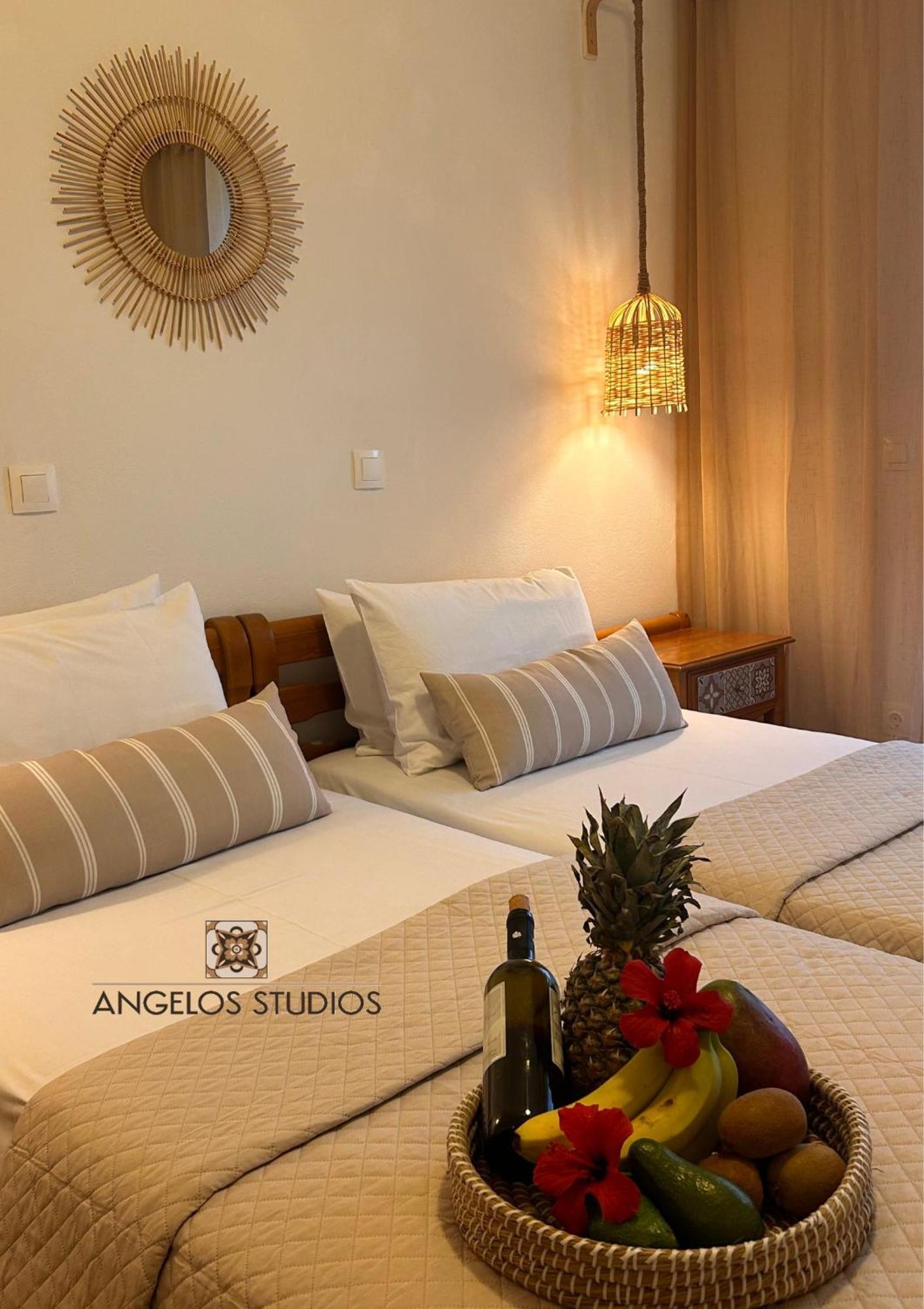 Angelos Studios 1-2 In Faliraki Rhodes-Ground Floor ภายนอก รูปภาพ