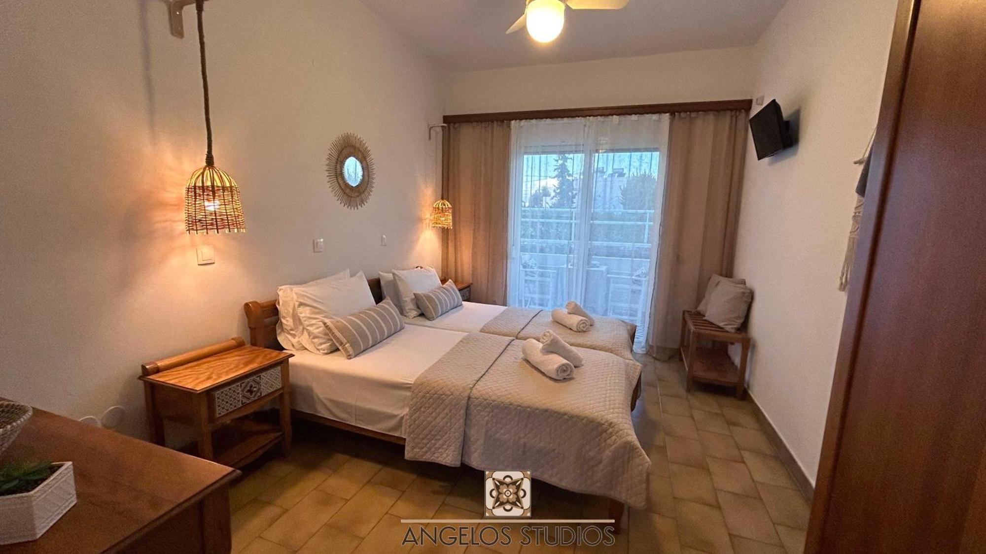 Angelos Studios 1-2 In Faliraki Rhodes-Ground Floor ภายนอก รูปภาพ
