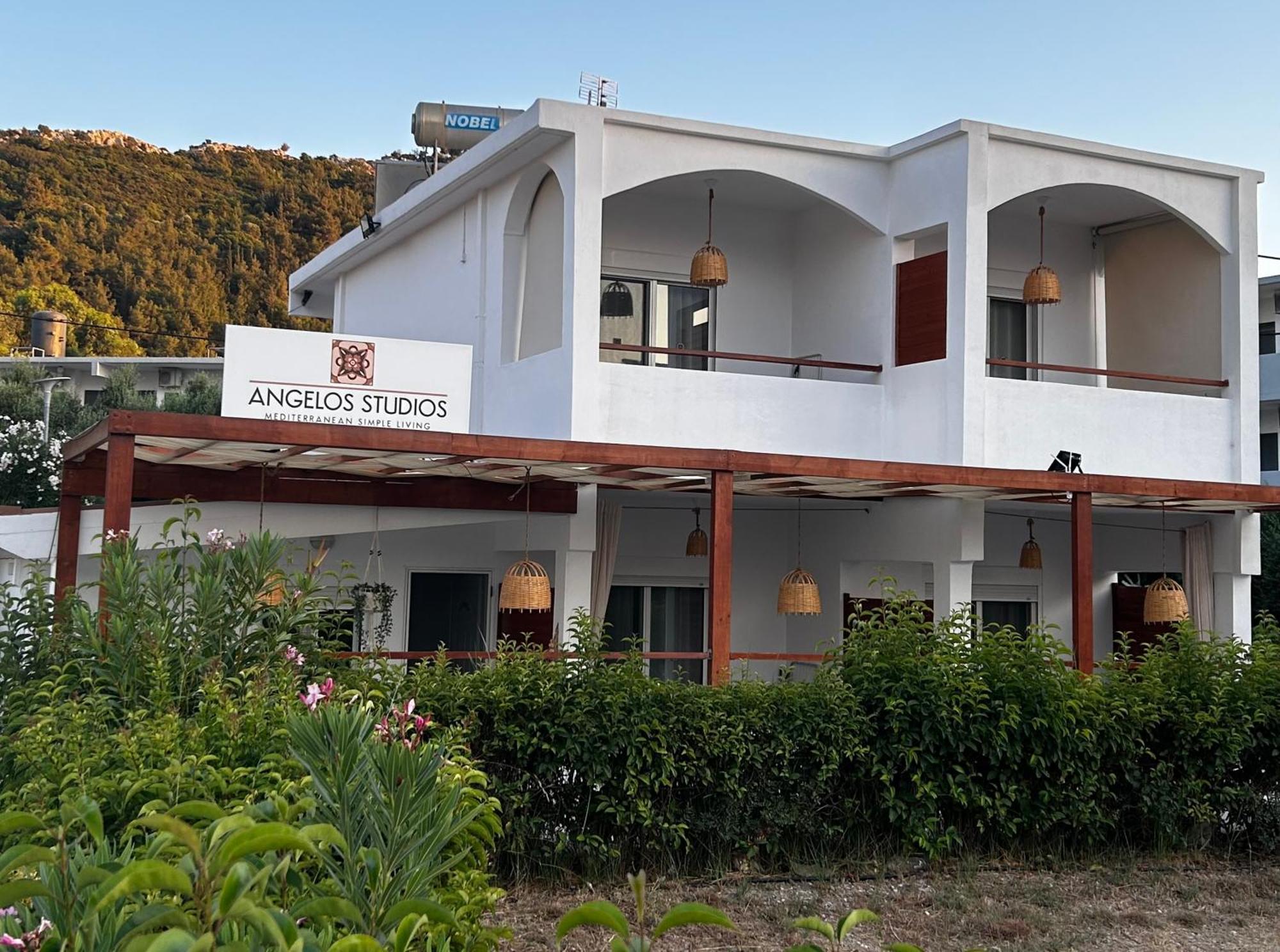 Angelos Studios 1-2 In Faliraki Rhodes-Ground Floor ภายนอก รูปภาพ